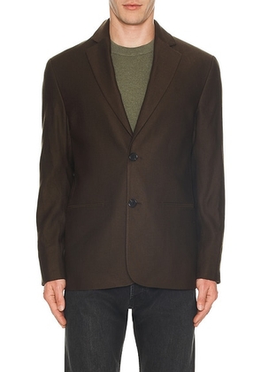 NN07 Timo Blazer in Demitasse - Brown. Size S (also in ).