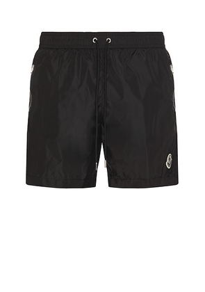 Moncler Swim Shorts in Black - Black. Size S (also in M).
