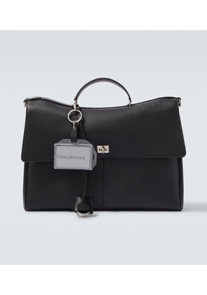 Balenciaga Rodeo leather briefcase