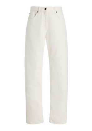 The Row Burty Rigid Low-Rise Straight-Leg Jeans - Moda Operandi