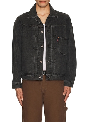 LEVI'S Type I Trucker Jacket in Midnight Harvest - Black. Size S (also in ).