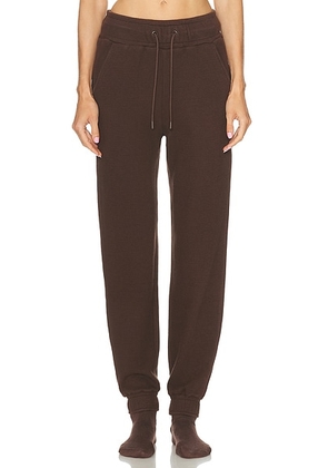 Negative Underwear Waffle Knit Jogger in Espresso - Brown. Size S (also in ).