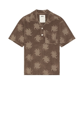 OAS Ember Girona Terry Shirt in Grey - Grey. Size M (also in L, S).