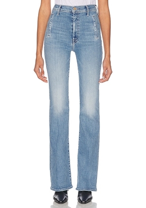 MOTHER The Drama Jeans in Tasty Waves - Blue. Size 33 (also in 32, 34).