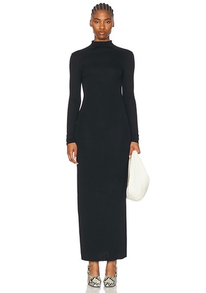 KHAITE Norla Dress in Black - Black. Size XS (also in ).