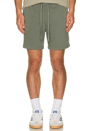 Onia Slub Terry Shorts in Agave - Sage. Size M (also in L, S, XL/1X).