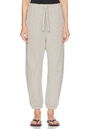 NILI LOTAN Dulce Sweatpant in Heather Grey - Grey. Size M (also in L).