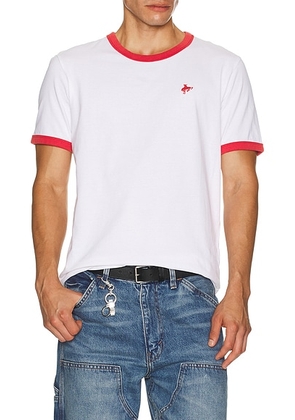 LEVI'S Retro Ringer Tee in Bright White - White. Size XL/1X (also in ).