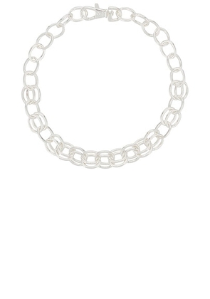 Martine Ali Addy Chain Necklace in Heirloom Silver - Metallic Silver. Size 18 (also in ).