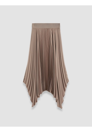 Ade Knit Weave Plissé Skirt - 38