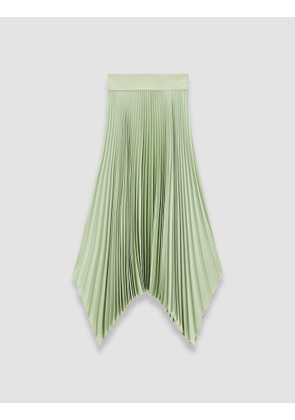 Ade Knit Weave Plissé Skirt - Regular / 36