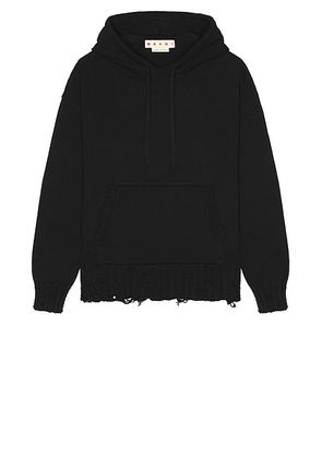 Marni Roundneck Sweater in Black - Black. Size 50 (also in 48).