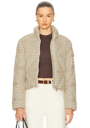 Moncler Keros Jacket in Beige - Beige. Size 2/M (also in 0/XS).