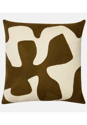 Jonathan Adler Ojai Branch wool and cotton cushion