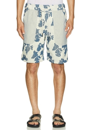 OAS Sail Contraste Nicola Terry Shorts in Multi - Beige. Size M (also in L, S, XL/1X).