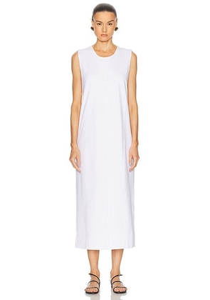 KHAITE Hal Dress in White - White. Size XS (also in ).