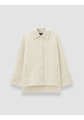 Molitor Geometric Double Face Wool Coat - 42