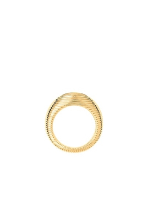 Lie Studio The Audrey Ring in Gold - Metallic Gold. Size 54 (also in 52, 56).