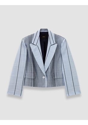 Berlier Embroidered Stripes Jacket - 36