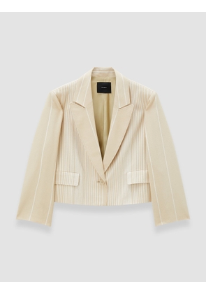 Berlier Embroidered Stripes Jacket - 34