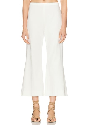 KHAITE Walter Pant in Chalk - White. Size 4 (also in ).