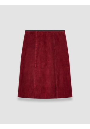 Nicole Suede Stretch Skirt - 34