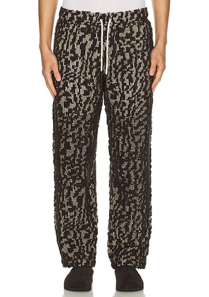 OAS Ayora Pants in Dark Brown - Dark Brown. Size M (also in L, S).