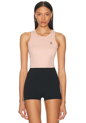 Moncler Grenoble Tank Top in Rose Cloud - Pink. Size S (also in L).