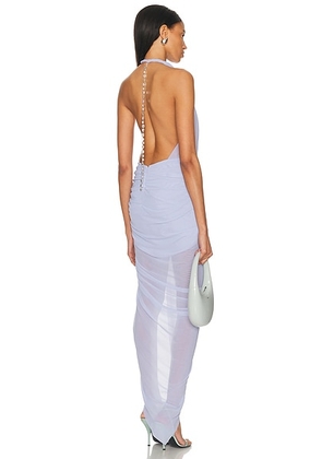 MAY MASHIAH X FWRD Ele Dress in Dusky Lilac - Purple. Size M (also in S, L, XL).