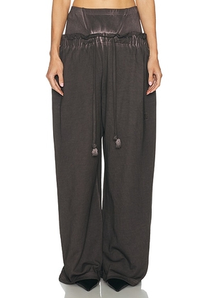 KNWLS Haze Sweatpants in Espresso - Brown. Size S (also in ).