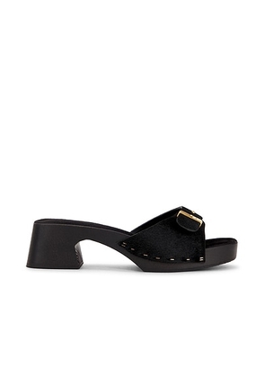 KHAITE Britt Clog in Black - Black. Size 37 (also in ).