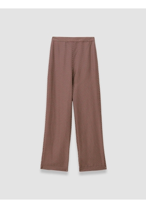 Sahel Printed Silk Blend Trousers - Regular / 34