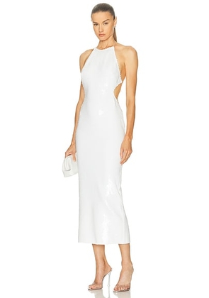The New Arrivals by Ilkyaz Ozel Cindy Dress in Tubereuse - White. Size 40 (also in 36).