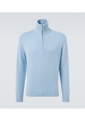 Allude Cashmere half-zip sweater