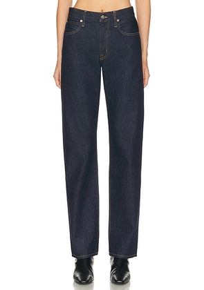 SLVRLAKE Pheonix Relaxed Straight Leg in Midnight Mile - Blue. Size 24 (also in 25, 26, 27).