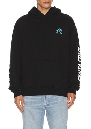 Malbon Golf x Santa Cruz Fesque Screaming Hand Hoodie in Black - Black. Size S (also in M, L).