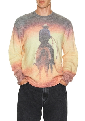 ONE OF THESE DAYS But That Was A Dream Knit Sweater in Multi - Beige. Size M (also in S, L, XL/1X).