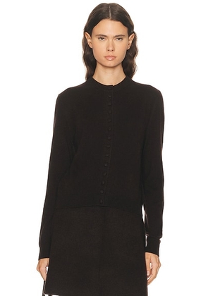 Lisa Yang Wilona Sweater in Dark Oak - Chocolate. Size 0 (also in ).
