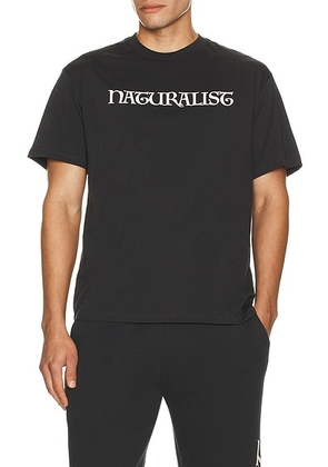 Museum of Peace and Quiet Naturalist T-Shirt in Black - Black. Size M (also in L, S, XS).