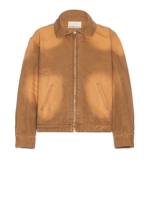 Mimchik Tall Boy Jacket in Sand - Brown. Size XL/1X (also in XS, S, M).