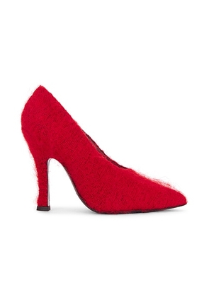 Magda Butrym Loom Pump in Red - Red. Size 37 (also in 36, 38, 39, 40).