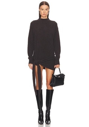 Maygel Coronel Mistral Dress in Ganache - Grey. Size all.