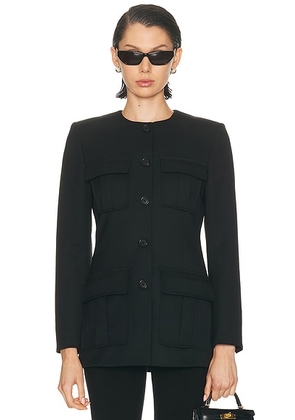 NILI LOTAN Gabriella Jacket in Black - Black. Size 2 (also in 8).