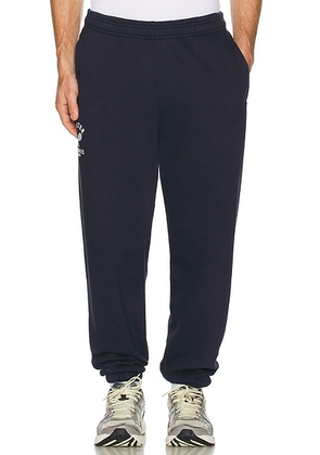 Oyster OTC Sweatpant in Navy - Navy. Size M (also in L, XL/1X).