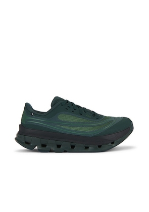 On X Ikon Cloudflow 5 Ad Sneaker in Obisdian & Evergreen - Dark Green. Size 5 (also in 10, 5.5, 6, 6.5, 7, 7.5, 8, 8.5, 9.5).