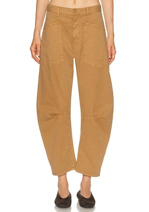 NILI LOTAN Shon Pant in Camel - Tan. Size 4 (also in 2, 8).