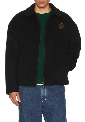 Malbon Golf Members Wool Jacket in Black - Black. Size M (also in S).