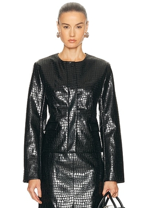 L'Academie By Marianna Alisson Jacket in Black - Black. Size M (also in XXS, XS, S, L).