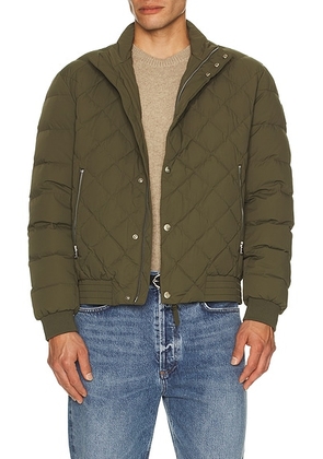 Mackage Bodhi Quilted Puffer Jacket in Light Military - Olive. Size 38 (also in 36, 40, 42, 44).
