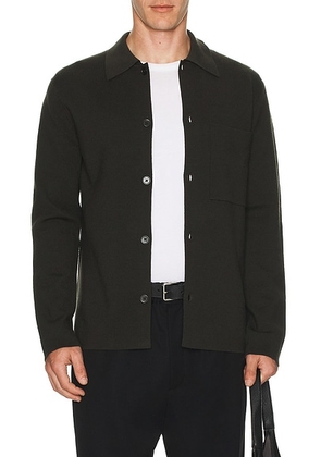 NN07 Jonas Sweater in Dark Army - Army. Size XL/1X (also in L, XXL/2X).